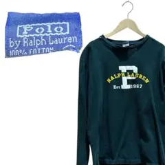 90‘s Polo by Ralph Lauren ダークグリーン トレーナー