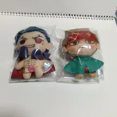 セガラッキーくじ ぬいぐるみ マスコット 2種セット　吸血鬼すぐ死ぬ2