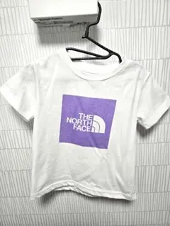 ノースフェイス キッズ スクエアロゴTシャツ 110 ホワイト