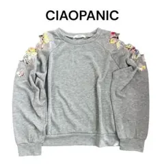 CIAOPANIC 花柄刺繍スウェット