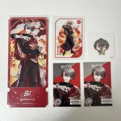 にじさんじ 8周年 特典 チケット カード ステッカー 加賀美ハヤト