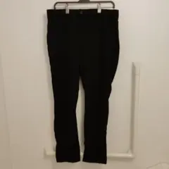 メンズ スラックス ブラック シンプル