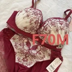 新品　tutuanna F70M 上下セット グラマジック レッドのサムネイル