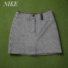 NIKE 千鳥格子柄 ミニスカート ゴルフウェアのサムネイル
