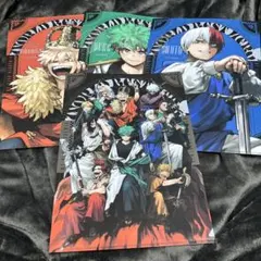 僕のヒーローアカデミア　クリアファイル2025 緑谷出久&爆豪勝己&轟焦凍その他