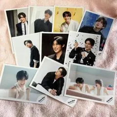 目黒蓮　公式写真　10枚セット。