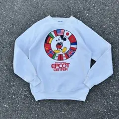 80s ヴィンテージ ミッキー スウェット ディズニーワールド Mサイズ