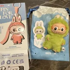 ビーチ様専用【V.P】ラブブ イニシャル PIN FOR LOVE