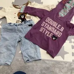 ミキハウスダブルビー　3点セット