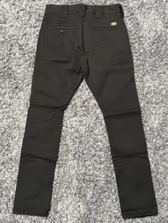 ディッキーズ TCストレッチ ナロー ワークパンツワークウエア W28 BK