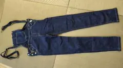 ダークブルーデニムサロペット