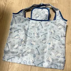 【新品】 サンリオ シナモロール エコバッグ マイバッグ コンパクト 折りたたみ