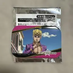 ジョジョ　ジョジョワールド　ミニゲーム　ギャングダンス　缶バッジ　ジョルノ