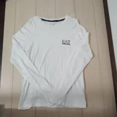 アルマーニ　EA7 ホワイト ロングTシャツ S