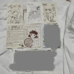 ヴォイテク様専用 少女漫画家年賀状 1989～1990年 - メルカリ
