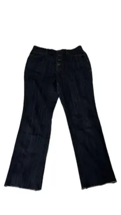 【right on】デニム　ハイウエスト　（BACK NUMBER） S