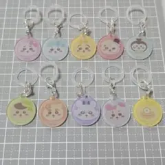 ♥10個セット ちいかわ 目印チャーム ペットボトルマーカー♥