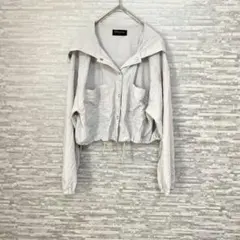 レピピアルマリオ✨ブルゾン　羽織り　ジャンパー　アウター　グレー