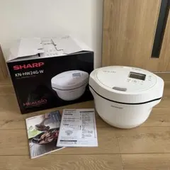 SHARP ヘルシオ ホットクック KN-HW24G-W 2.4L 2023年製のサムネイル