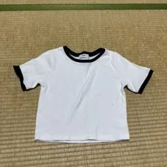 ホワイト＆ストライプ 半袖Tシャツ