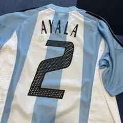 02'アルゼンチン代表ユニフォームホーム半袖 #2 アジャラ アディダス