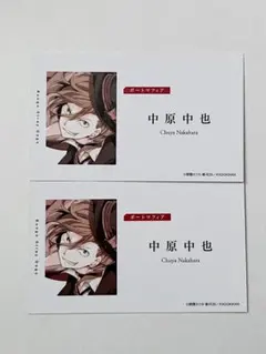 【文豪ストレイドッグス】キャラクター名刺 ２種 文豪ストレイドッグス】名刺 2種セット - メルカリ