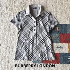 BURBERRYフリル付きポロシャツ Mサイズ ローズカラー♡ - メルカリ