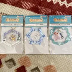 Happyクジ ディズニー クリスマスオーナメントくじ2022 3点セット