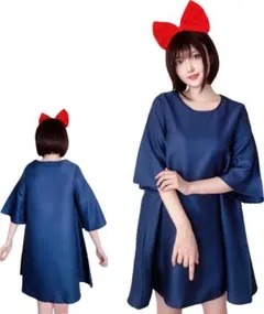 キキ コスプレ 魔女の宅急便 衣装 仮装 コスチューム レディース 2点セット