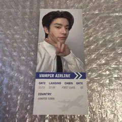 ジェイク　パイロット　トレカ　enhypen world チケット