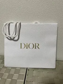 Dior ホワイト ショッパー