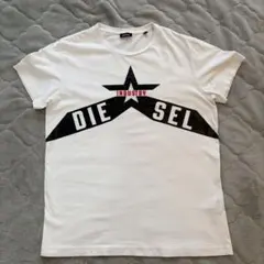 DIESEL Tシャツ ホワイト スターロゴ