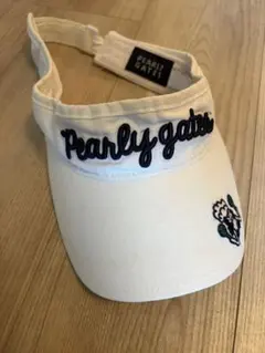 PEARLY GATES サンバイザー ゴルフ