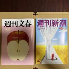週刊新潮 週刊文春 10月22日号 2冊セット