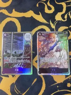 ワンピース カードゲーム ナミ 万雷 sr セット