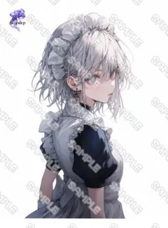 kokoshop オリジナル　人物ステッカーNo.829