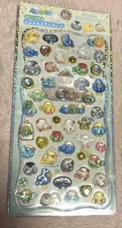 正規品　ふわふわとりのなかまたち　ジュエルプチドロップ