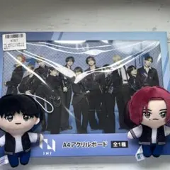 INI　ぬいぐるみ　アクリルボード　セット