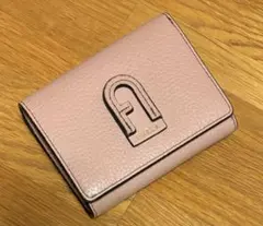 FURLA ピンク 三つ折り財布