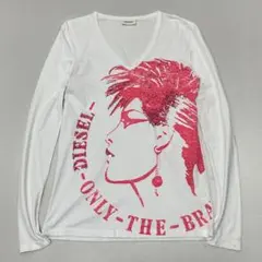 00s Diesel スパンコール ロングtシャツ 平成 お兄系 ロック y2k