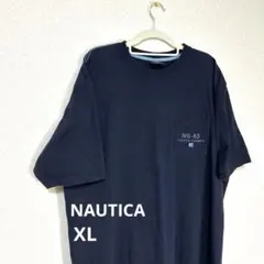 NAUTICA XL ネイビー Tシャツ US古着 サイズXL