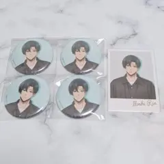 糸師凛 ブルーロック casual ver. 缶バッジ ブロマイド