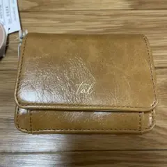 新品　しまむら　yumi ミニ財布　淡茶　ブラウンのサムネイル