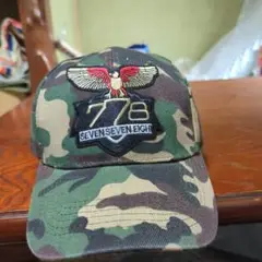 迷彩 SEVEN SEVEN EIGHT キャップ