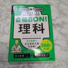★未使用★合格BON! 理科 高校入試
