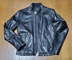 新品58,000円　ユナイテッドアローズ　美シルエット　羊革ジャケット