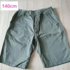 ユニクロ ハーフパンツ カーキ 140cm