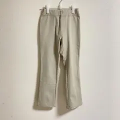 【ジャンニロジュディチェ】ベージュ　シンプル　パンツ　ズボン　ウエストゴム　34