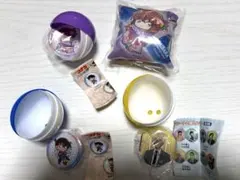 名探偵コナン くら寿司 灰原哀 缶バッジ クッション セット コナンバッジ付き