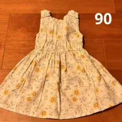 nico rito ノースリーブ ワンピース 花柄 90cmのサムネイル